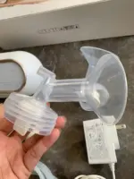 Máy hút sữa điện đôi Spectra Dual Compact còn box hãng & bảo hành (tặng kèm 2 áo hút sữa, phễu silicone LacTeck, bình trữ sữa Mama's Choice) - Ảnh 24