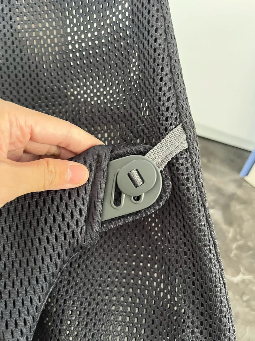 Ghế rung Baby Bjorn vải air mesh màu đen xám (còn box) 0-18M tối đa 13kg - Ảnh 19