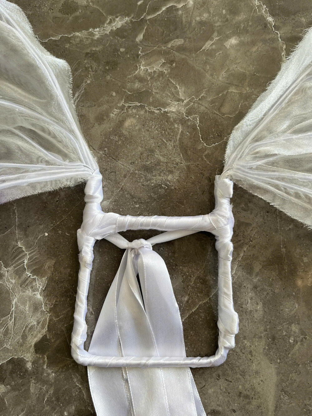 Cánh thiên thần hoá trang vải voan handmade - Ảnh 3