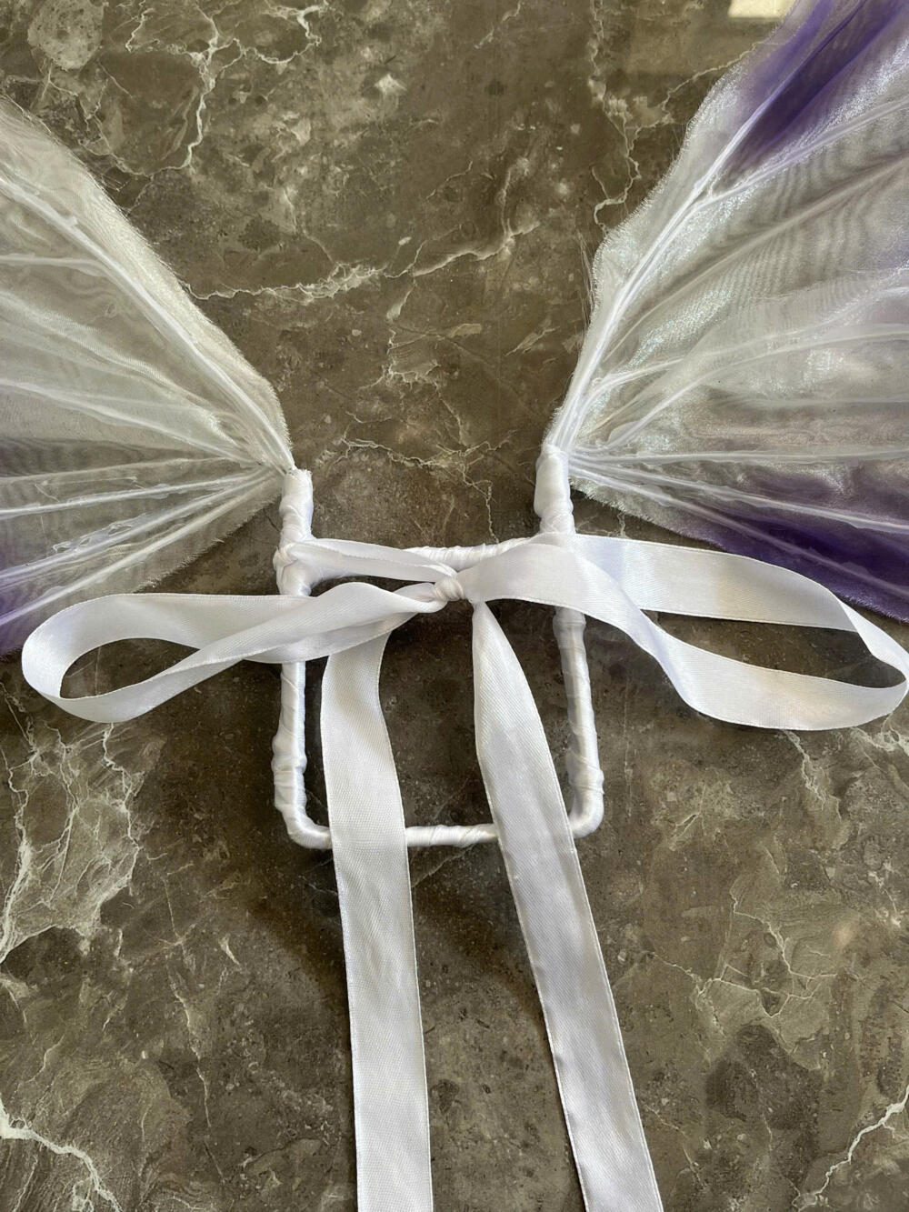 Cánh thiên thần hoá trang vải voan handmade - Ảnh 4