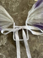 Cánh thiên thần hoá trang vải voan handmade - Ảnh 4