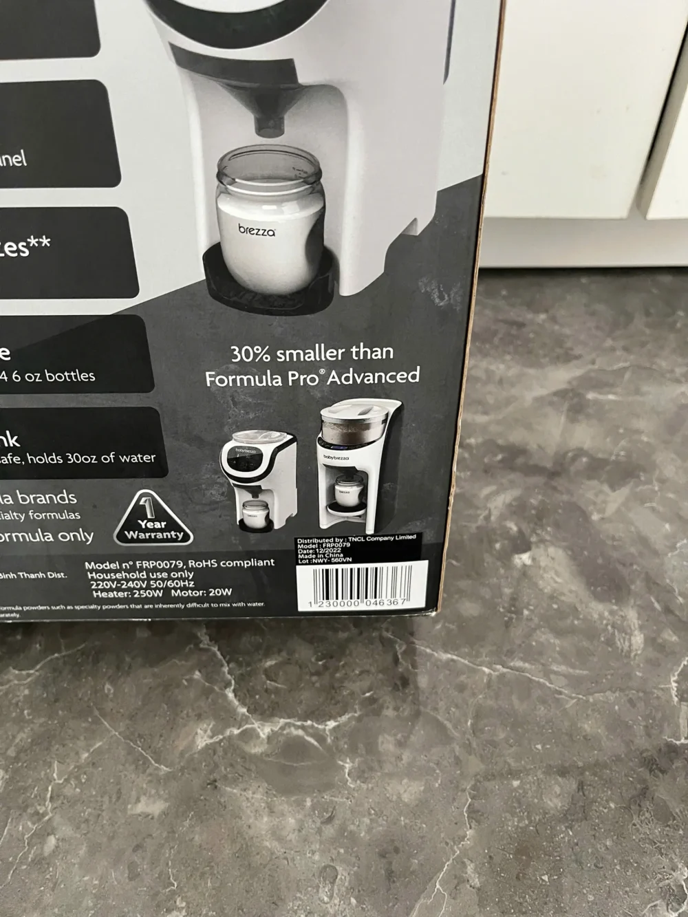 Máy pha sữa Baby Brezza Pro Mini (còn box) - Ảnh 14