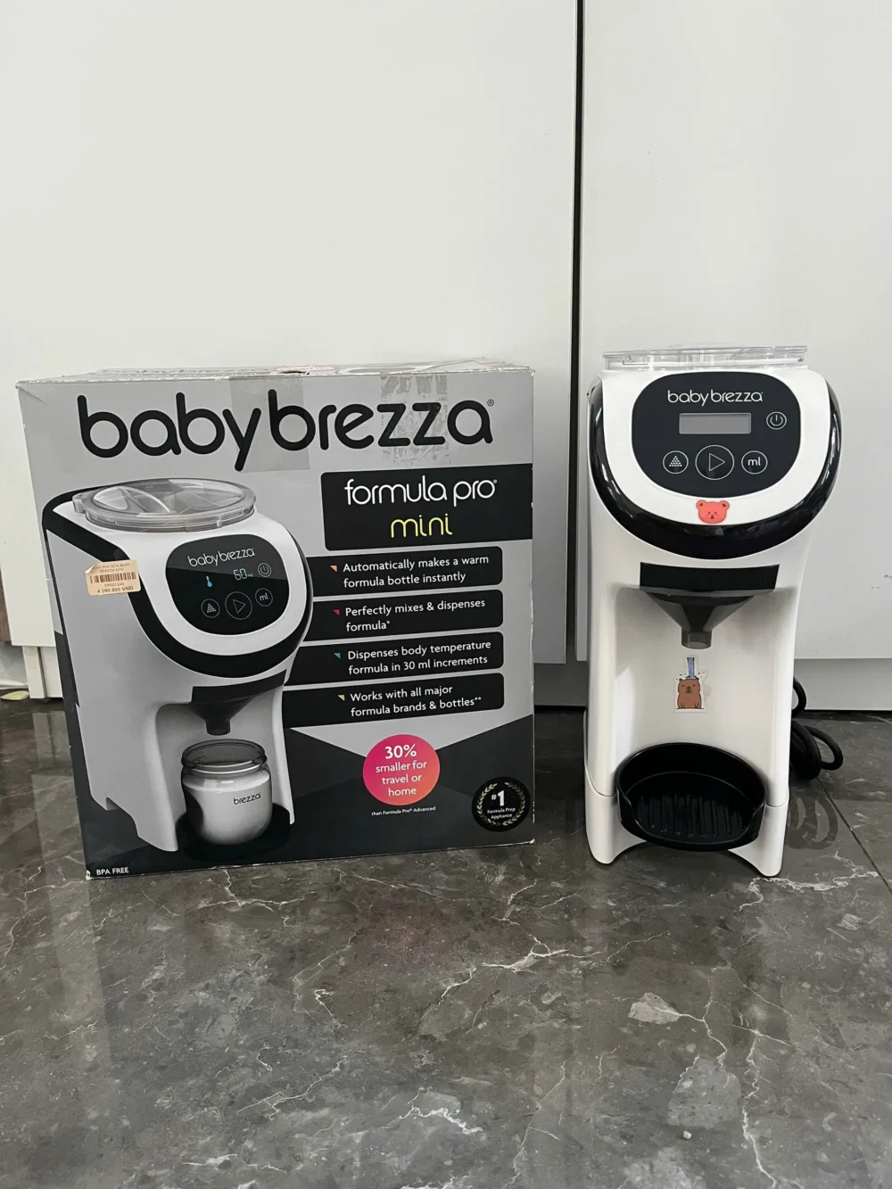 Máy pha sữa Baby Brezza Pro Mini (còn box) - Ảnh 9