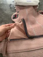 Địu BabyBjorn Harmony màu hồng (còn box và tặng kèm yếm địu của hãng) - Ảnh 2