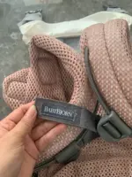 Địu BabyBjorn Harmony màu hồng (còn box và tặng kèm yếm địu của hãng) - Ảnh 4