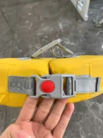 Phao bơi đeo cổ cho bé chống lật an toàn chuyên dùng cho spa thuỷ liệu màu vàng MamboBaby (hình chú ong vàng) - Ảnh 5