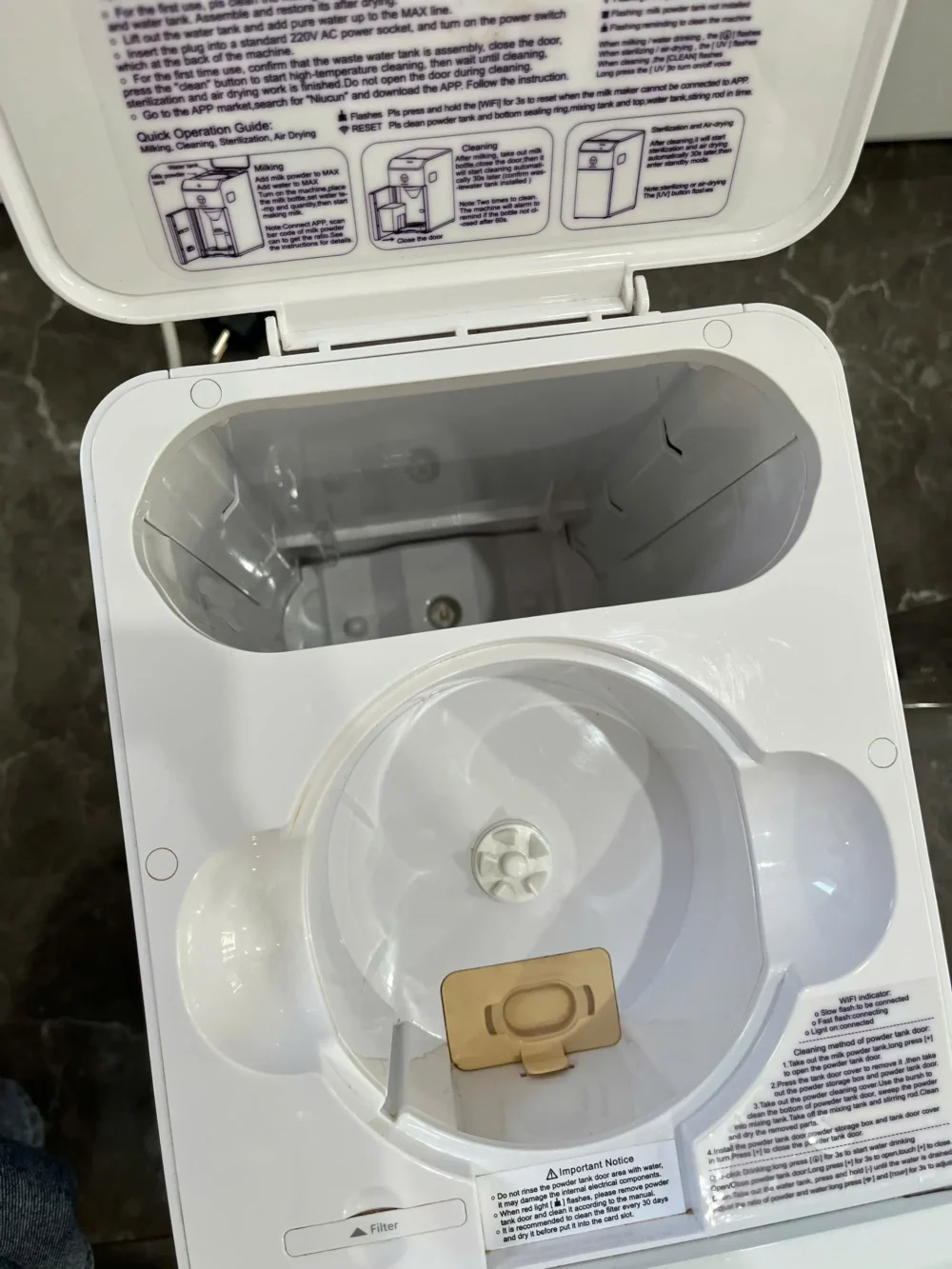 Máy pha sữa Niucun pro (pha được sữa 70 độ) - Ảnh 21