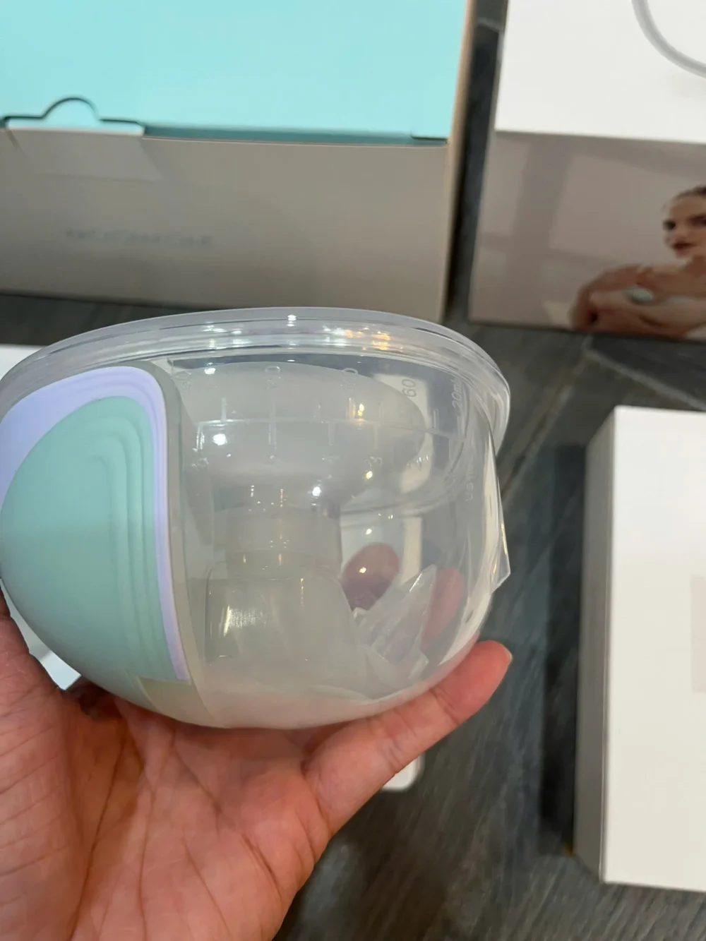 Máy hút sữa không dây Mooimom M3 (máy đôi fullbox) - Ảnh 5