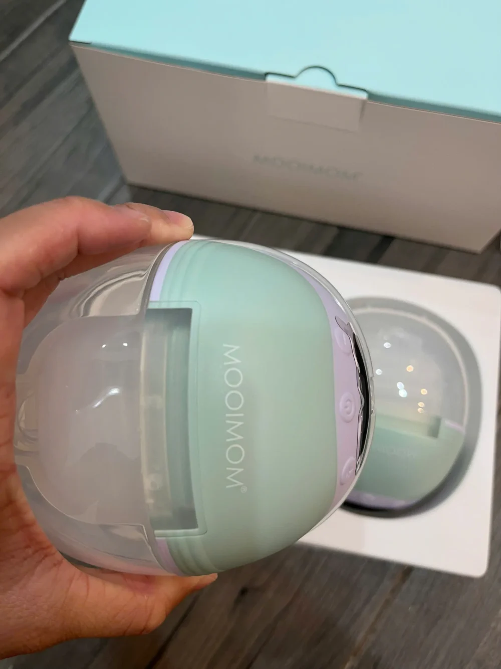 Máy hút sữa không dây Mooimom M3 (máy đôi fullbox) - Ảnh 6