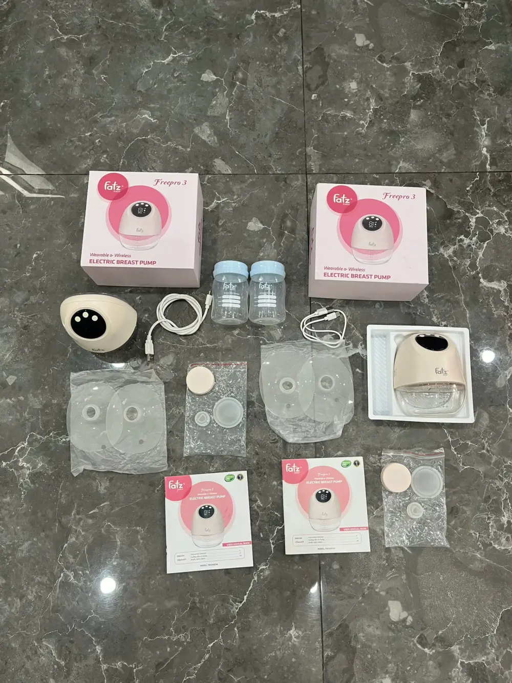 Máy hút sữa rảnh tay không dây Fatz Freepro 3, máy đôi ( tặng kèm 2 bình trữ sữa Fatz) - Ảnh 10