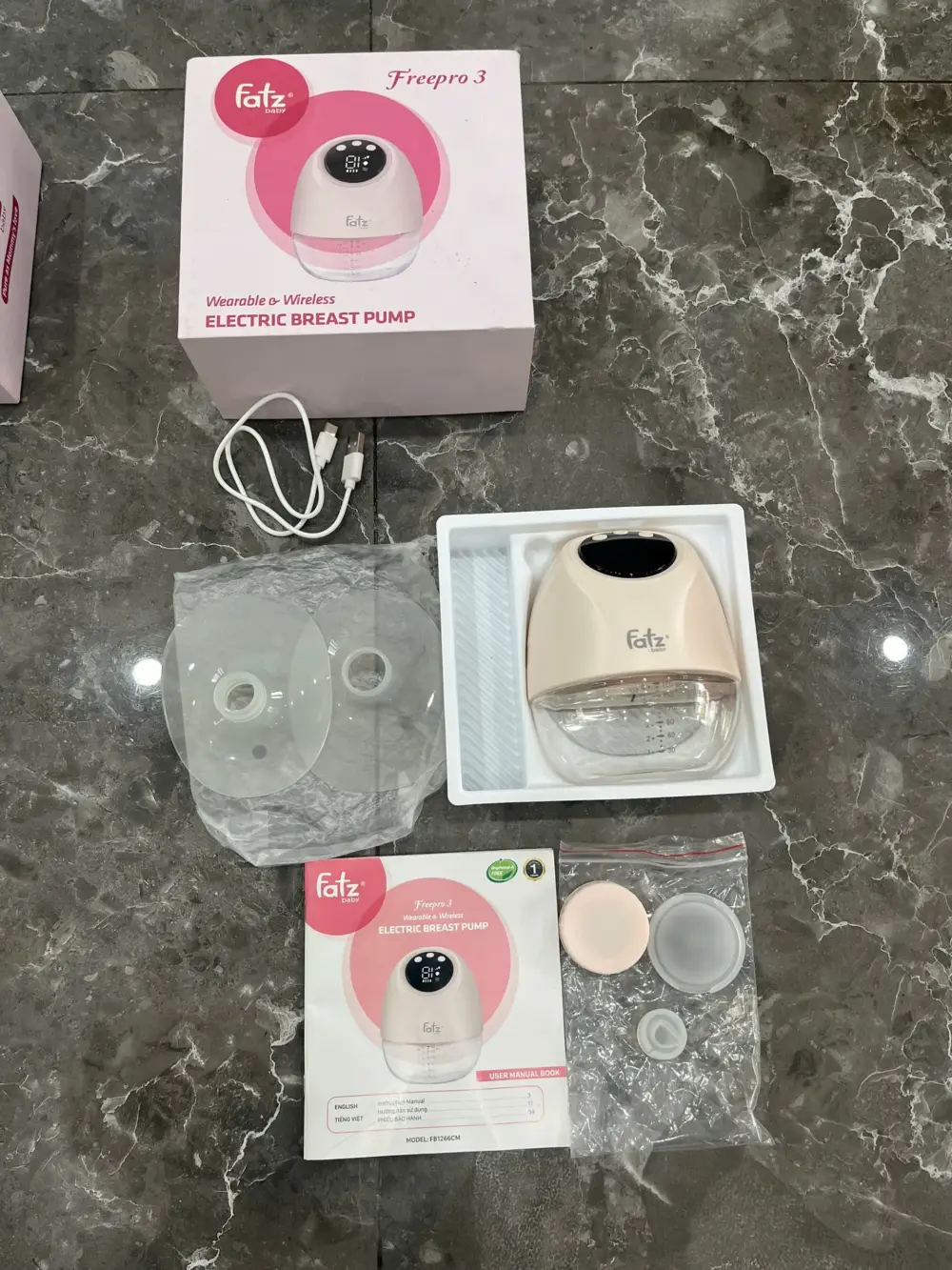 Máy hút sữa rảnh tay không dây Fatz Freepro 3, máy đôi ( tặng kèm 2 bình trữ sữa Fatz) - Ảnh 17