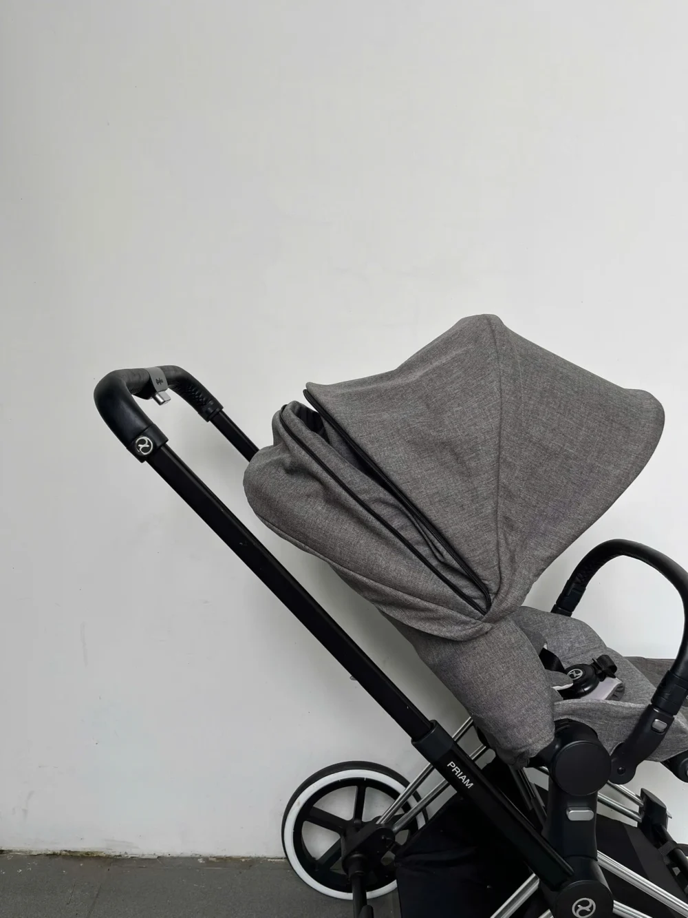 Xe đẩy Cybex priam (màu xám khung silver) - Ảnh 11