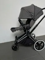 Xe đẩy Cybex priam (màu xám khung silver) - Ảnh 3