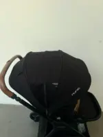 Xe đẩy Nuna triv màu đen khung đen 0-4 tuổi tối đa 22kg - Ảnh 3