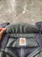 Địu Ergo baby Omni 360 cool air màu xám phối đen (no box) - Ảnh 11