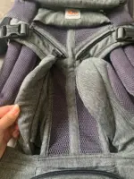 Địu Ergo baby Omni 360 cool air màu xám phối đen (no box) - Ảnh 2