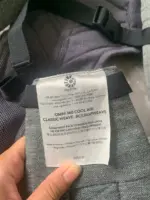 Địu Ergo baby Omni 360 cool air màu xám phối đen (no box) - Ảnh 5