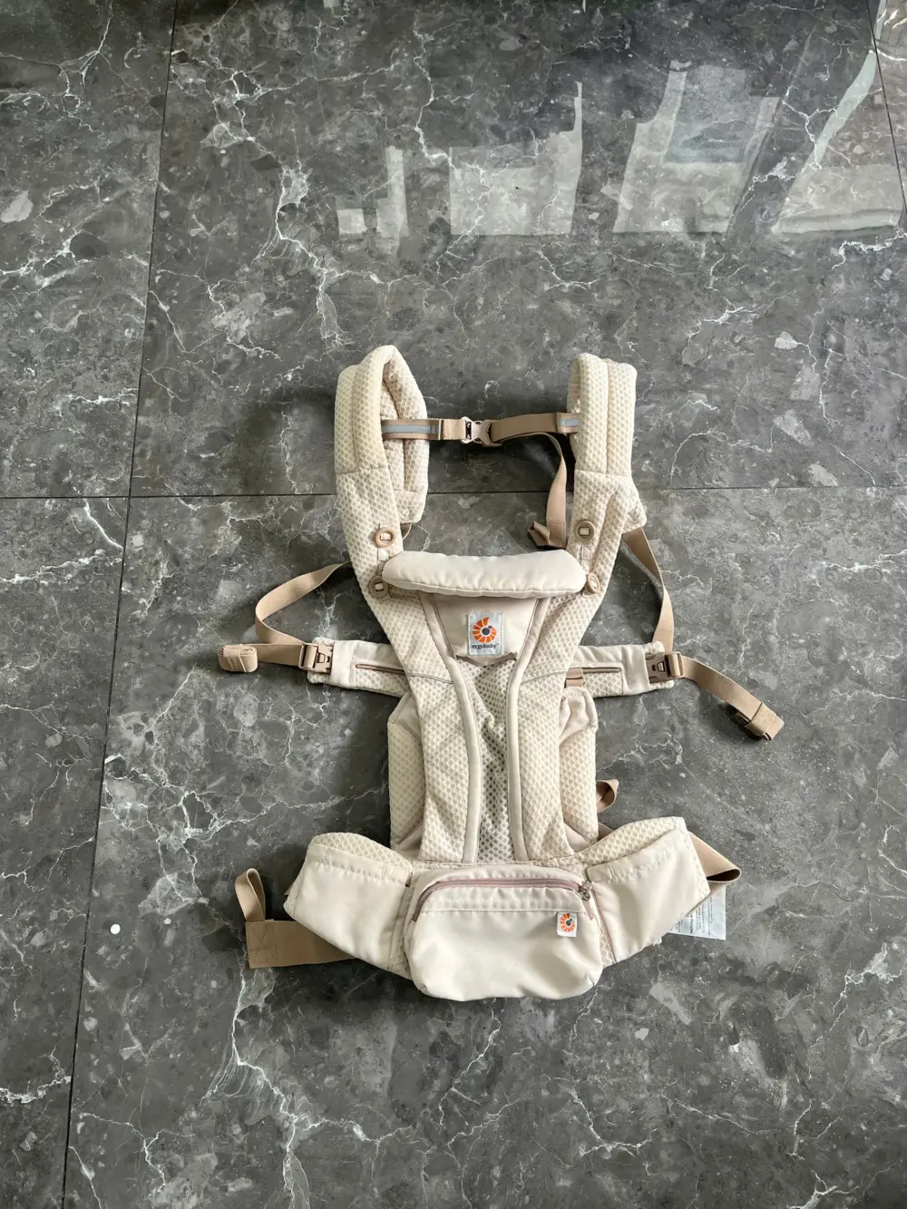 Địu Ergo baby Omni Breeze, màu be (no box) - Ảnh 14