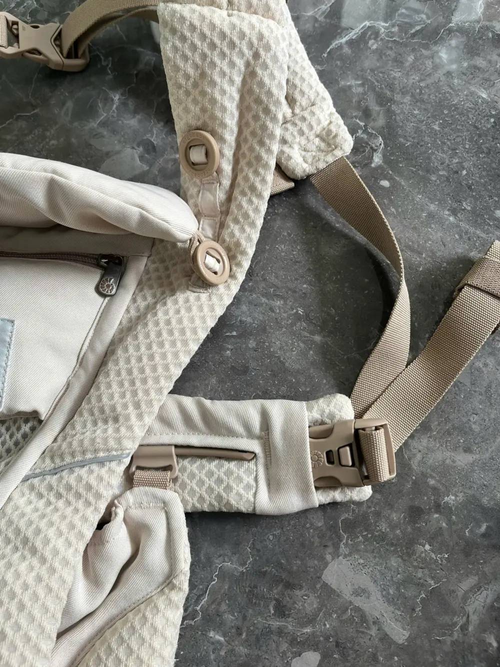 Địu Ergo baby Omni Breeze, màu be (no box) - Ảnh 4