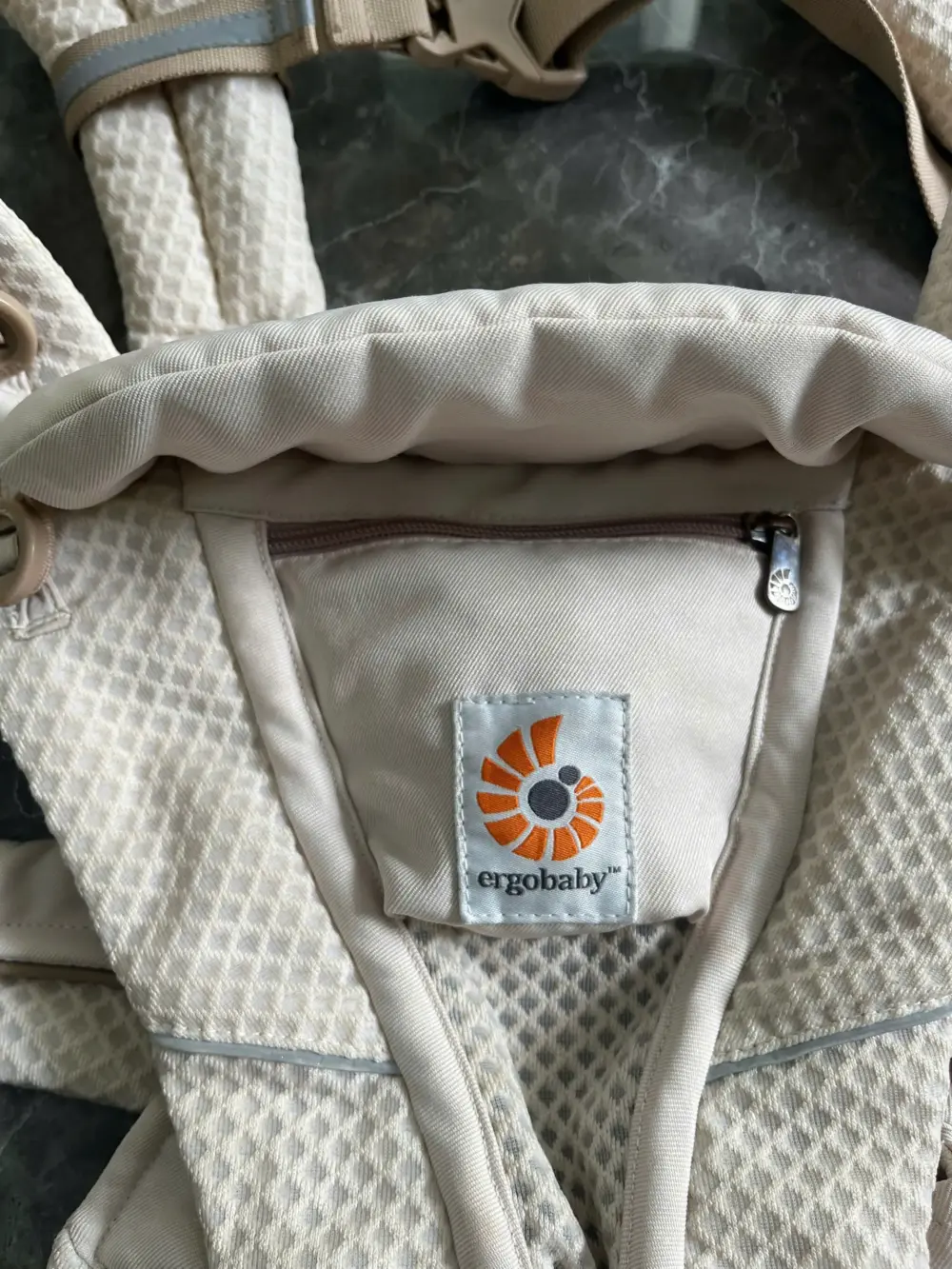 Địu Ergo baby Omni Breeze, màu be (no box) - Ảnh 8