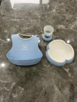 Set ăn dặm Baby bjorn dinner set (màu blue) - Ảnh 12