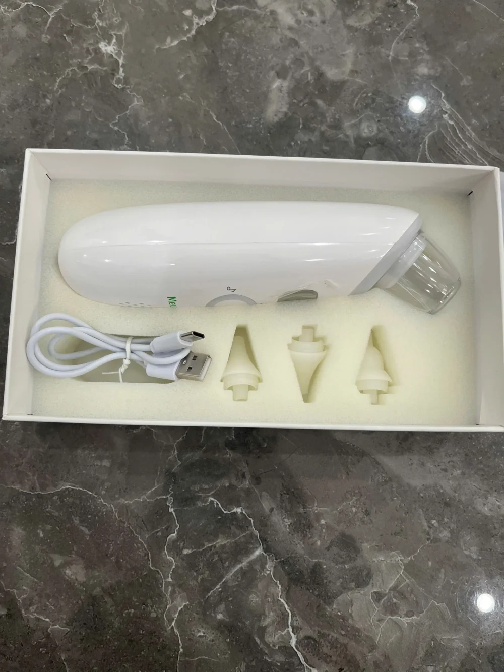 Máy hút mũi Meuer 3 cấp độ lực hút đa năng thể hệ mới cho bé (fullbox) - Ảnh 3