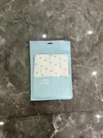 Khăn quấn bé sơ sinh Malang Honey vải lưới mesh Organic (dạng suit) size M (6 đến 10kg) hoạt tiết cây hành - Ảnh 3