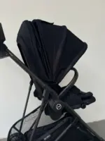 Xe đẩy Cybex Melio carbon 2025 tặng kèm cup holder cybex (full black) 0-3 tuổi tối đa 15kg - Ảnh 4