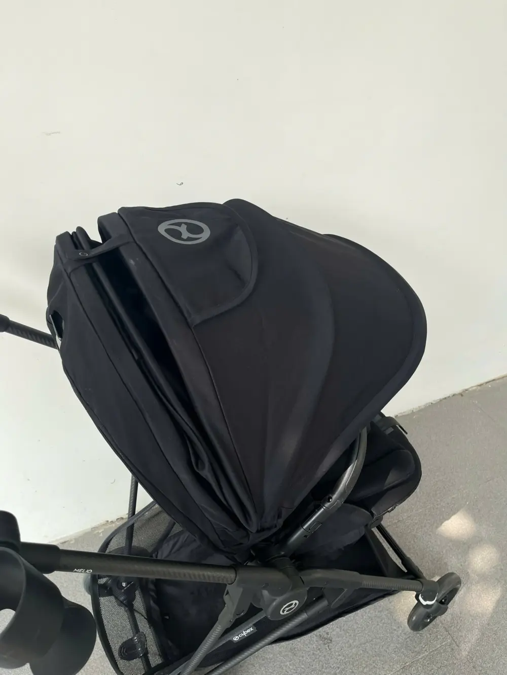 Xe đẩy Cybex Melio carbon 2025 tặng kèm cup holder cybex (full black) 0-3 tuổi tối đa 15kg - Ảnh 6