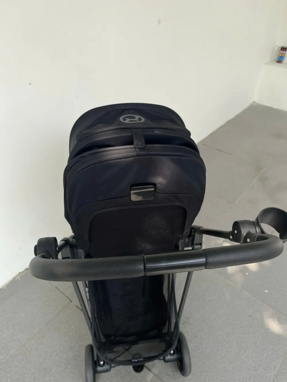 Xe đẩy Cybex Melio carbon 2025 tặng kèm cup holder cybex (full black) 0-3 tuổi tối đa 15kg - Ảnh 7