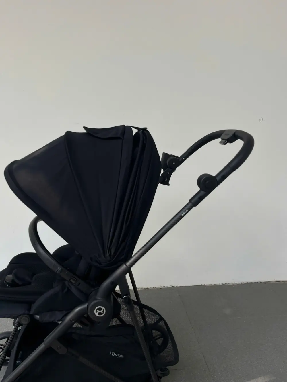 Xe đẩy Cybex Melio carbon 2025 tặng kèm cup holder cybex (full black) 0-3 tuổi tối đa 15kg - Ảnh 11