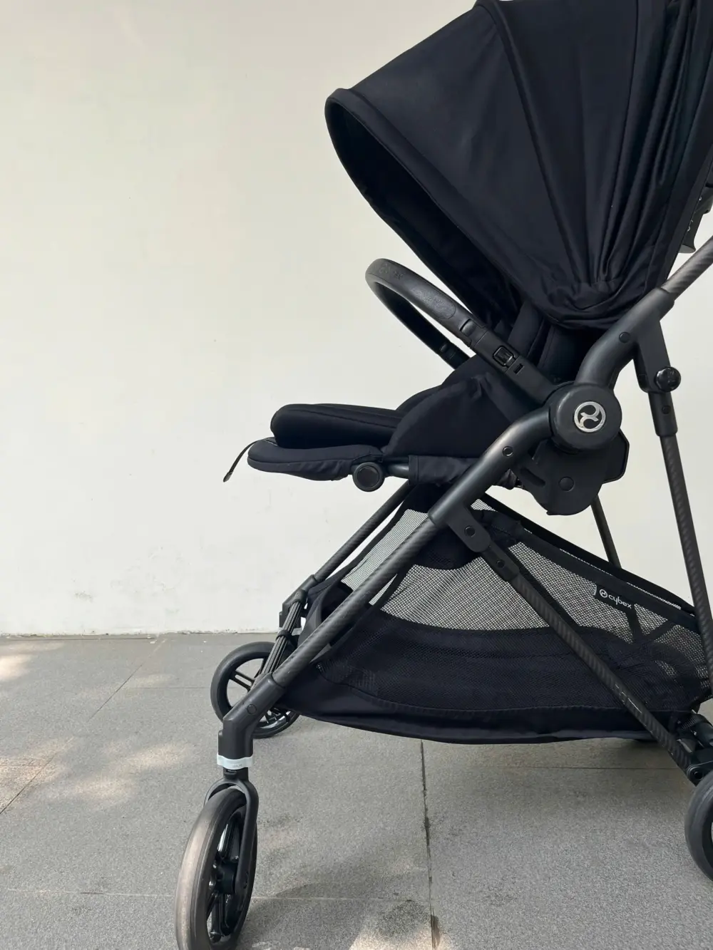 Xe đẩy Cybex Melio carbon 2025 tặng kèm cup holder cybex (full black) 0-3 tuổi tối đa 15kg - Ảnh 13