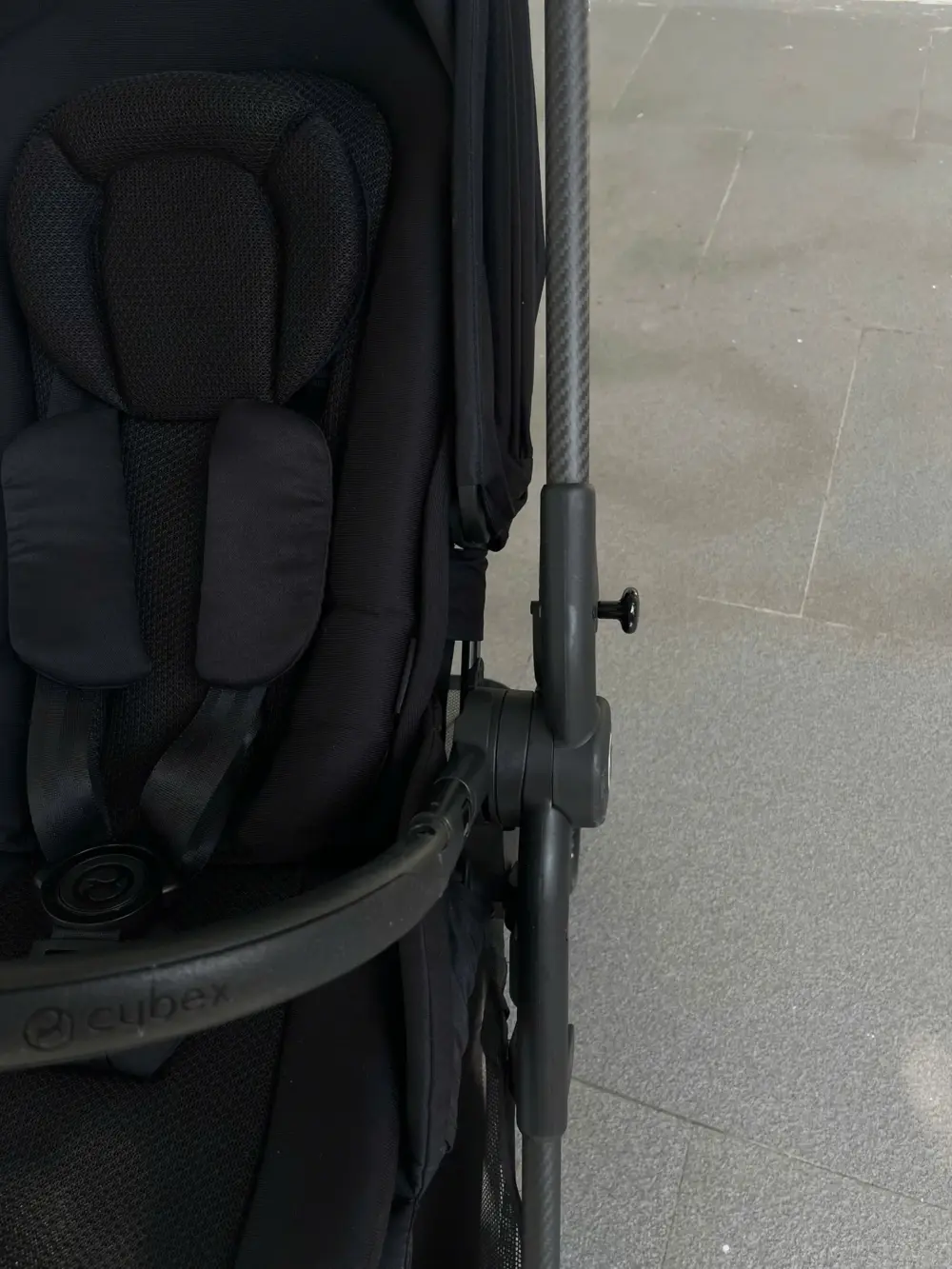 Xe đẩy Cybex Melio carbon 2025 tặng kèm cup holder cybex (full black) 0-3 tuổi tối đa 15kg - Ảnh 19