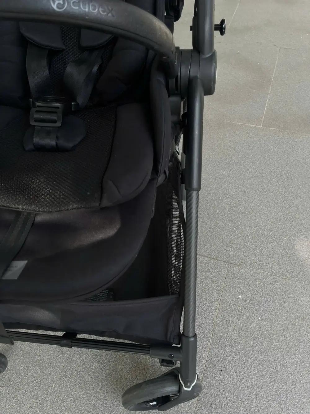 Xe đẩy Cybex Melio carbon 2025 tặng kèm cup holder cybex (full black) 0-3 tuổi tối đa 15kg - Ảnh 20