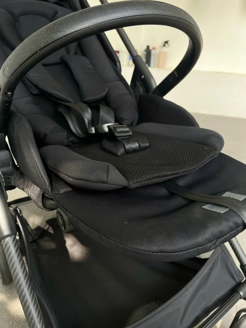 Xe đẩy Cybex Melio carbon 2025 tặng kèm cup holder cybex (full black) 0-3 tuổi tối đa 15kg - Ảnh 22