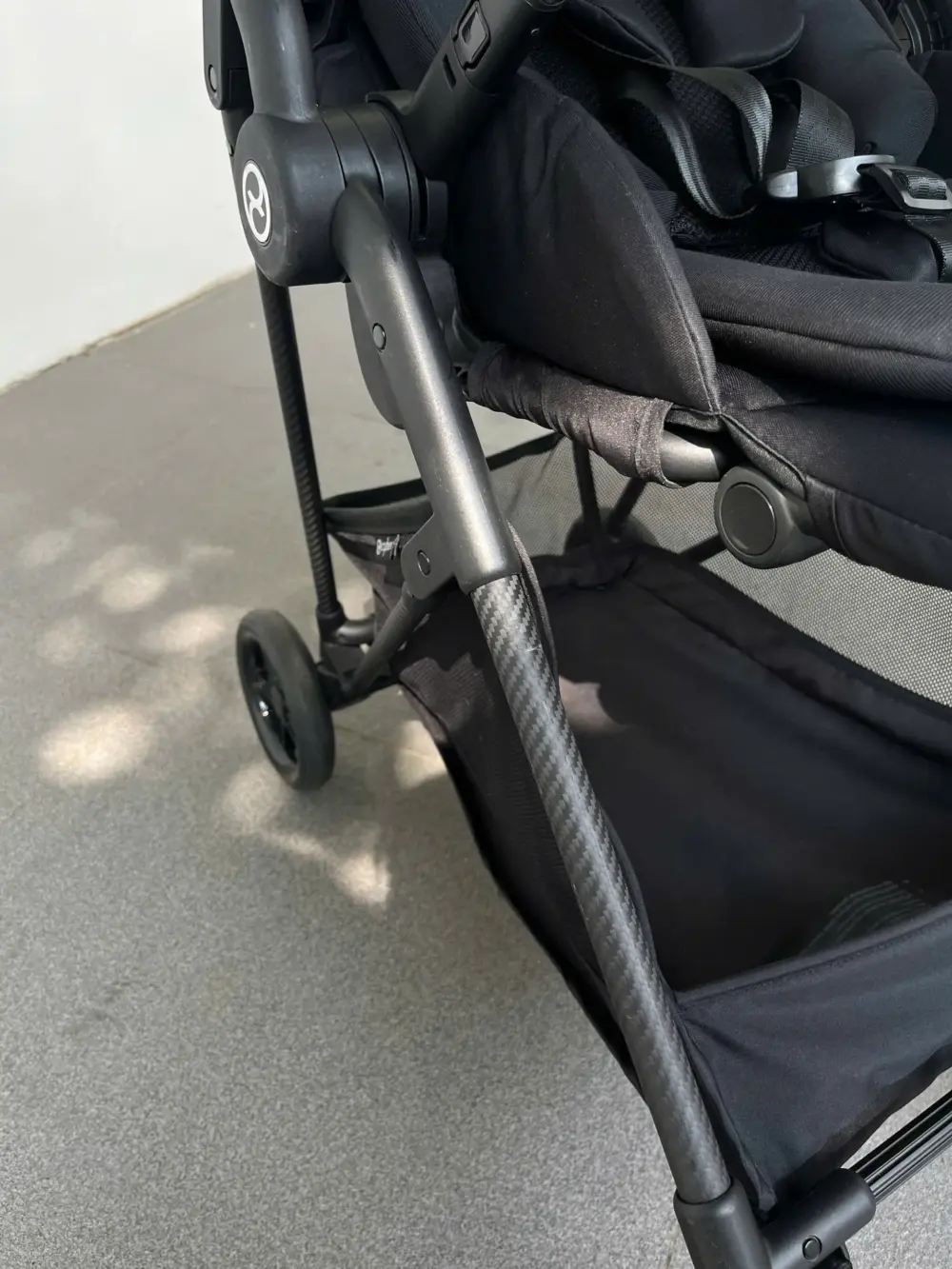 Xe đẩy Cybex Melio carbon 2025 tặng kèm cup holder cybex (full black) 0-3 tuổi tối đa 15kg - Ảnh 24