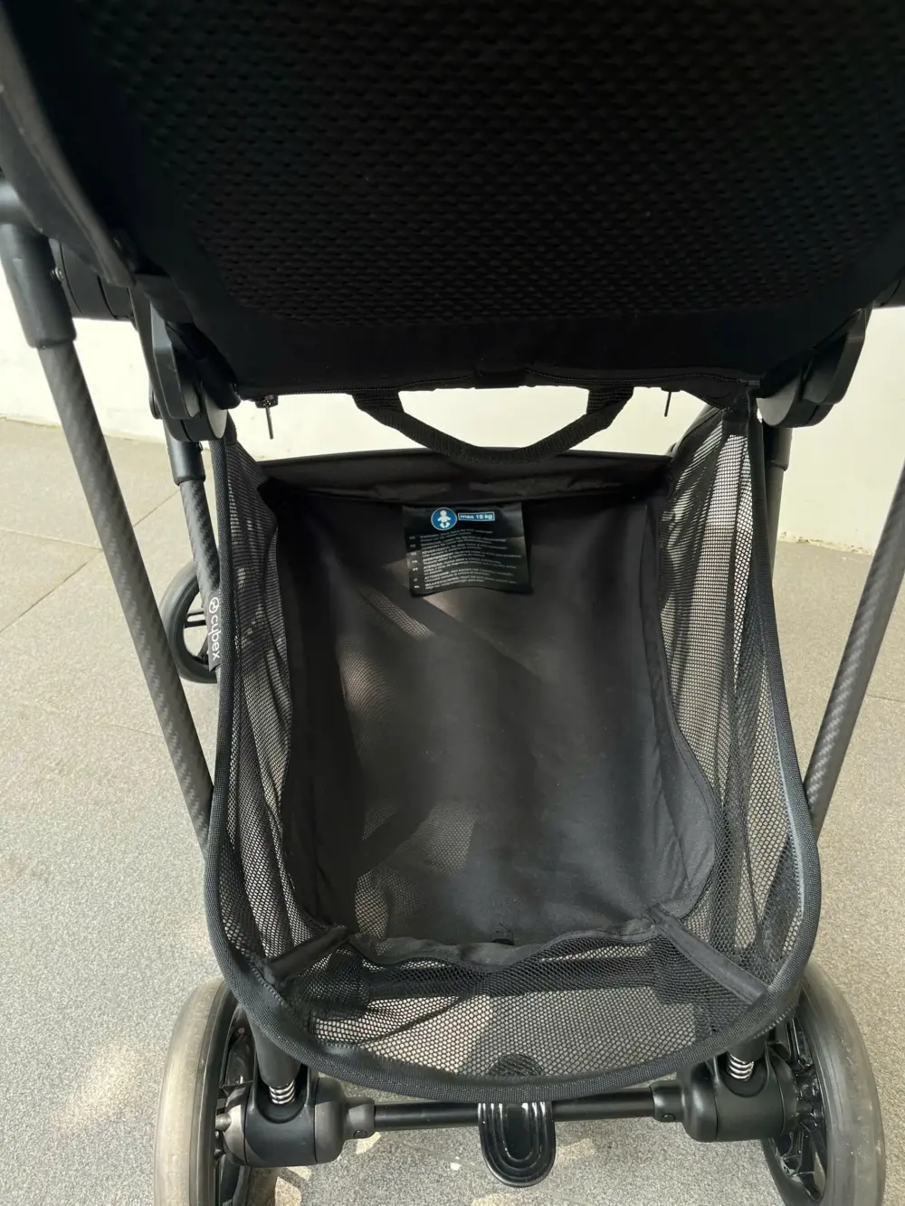 Xe đẩy Cybex Melio carbon 2025 tặng kèm cup holder cybex (full black) 0-3 tuổi tối đa 15kg - Ảnh 30