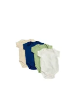 Set 4 bộ bodysuit Mothercare (size newborn) tặng kèm 1 bodysuit đã sử dụng nhẹ