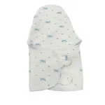 Túi quấn bé Họa tiết Nai Xanh Animo (new born)