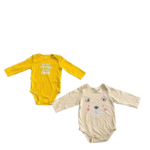 Set 2 bodysuit cho bé mix brand Carter’s & CF (6 đến 9 tháng)Carter’s & CF