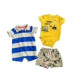 Set 2 bodysuit Carter’s tặng kèm quần đùi cho bé (6 đến 9 tháng)Carter’s