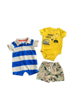 Set 2 bodysuit Carter’s tặng kèm quần đùi cho bé (6 đến 9 tháng)Carter’s