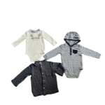 Set 3 món đồ cho bé mix brand H&M, Little ricky’s, Carter’s H&M, Little ricky’s, Carter’s