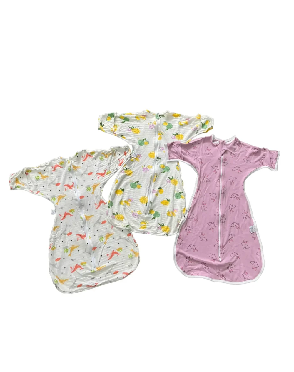Set 3 túi ngủ Cocoon có hở tay (size 3 đến 12 tháng) - Ảnh 1