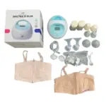 Máy hút sữa Spectra S1 Plus tặng kèm 1 áo hút sữa, bộ bình spectra