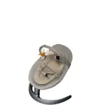 Nôi nuna leaf grow màu biscostti kèm thanh đồ chơi