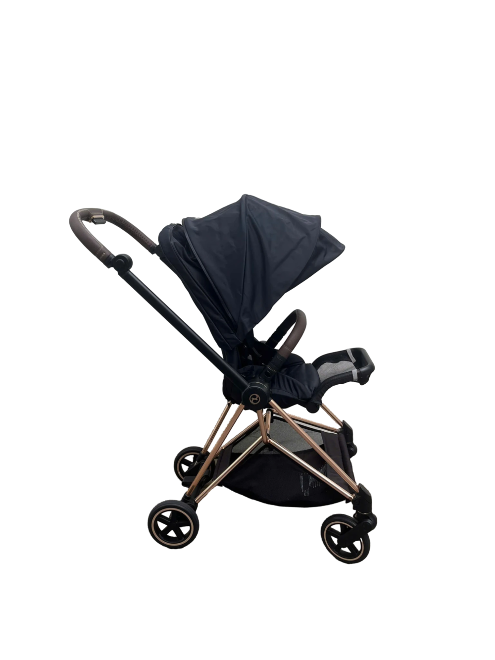 Xe đẩy Cybex mios 2 (đen khung rose gold) 0-4 tuổi tối đa 22kg
