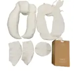 Set gối thỏ Raras vải bamboo & Bộ cool kit làm mát vải Duraron (còn box) 2M+