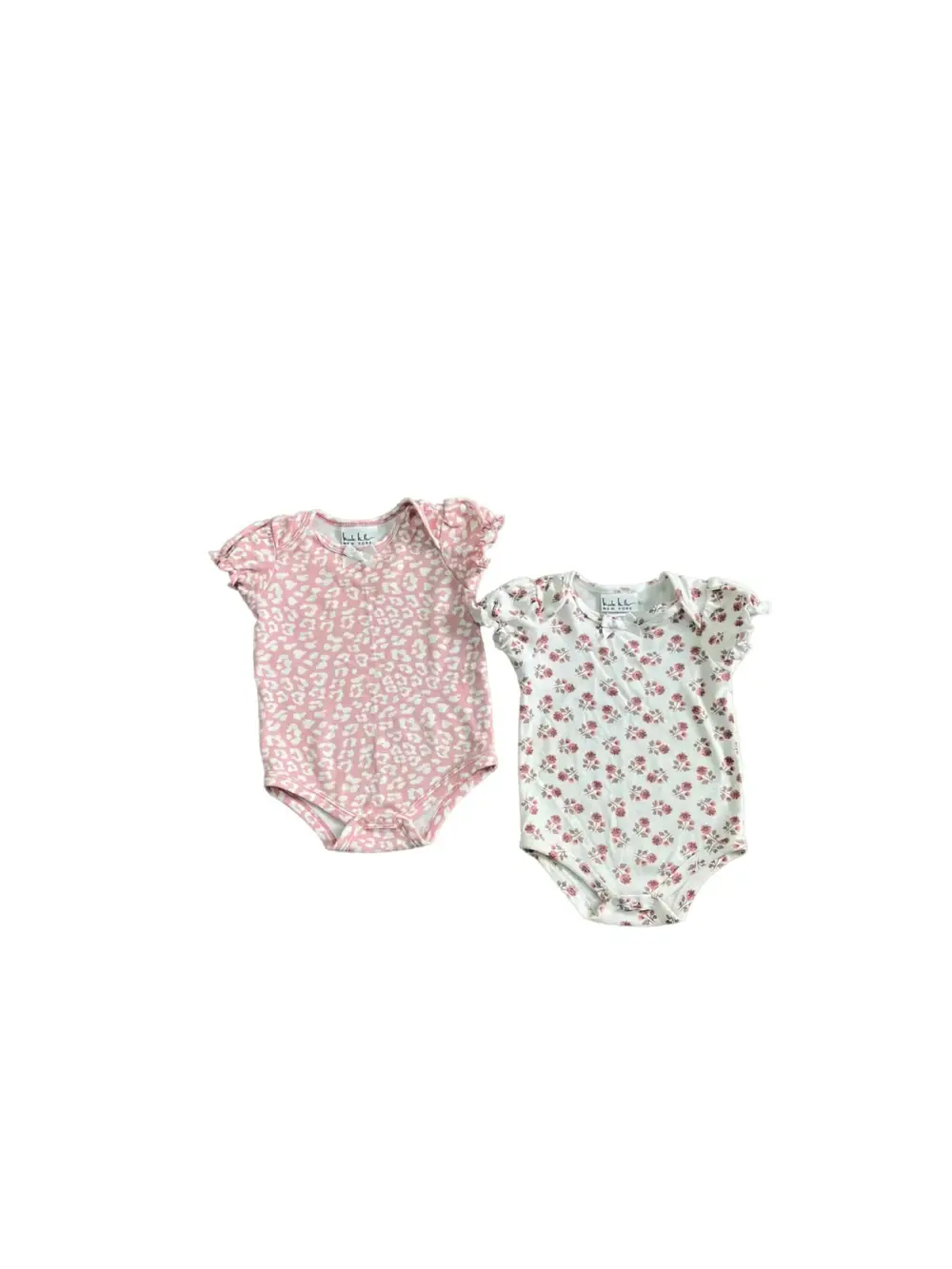 Set 2 bodyship bé gái Nicole Miller NY (size 6-9m) - Ảnh 1