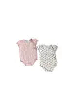 Set 2 bodyship bé gái Nicole Miller NY (size 6-9m)